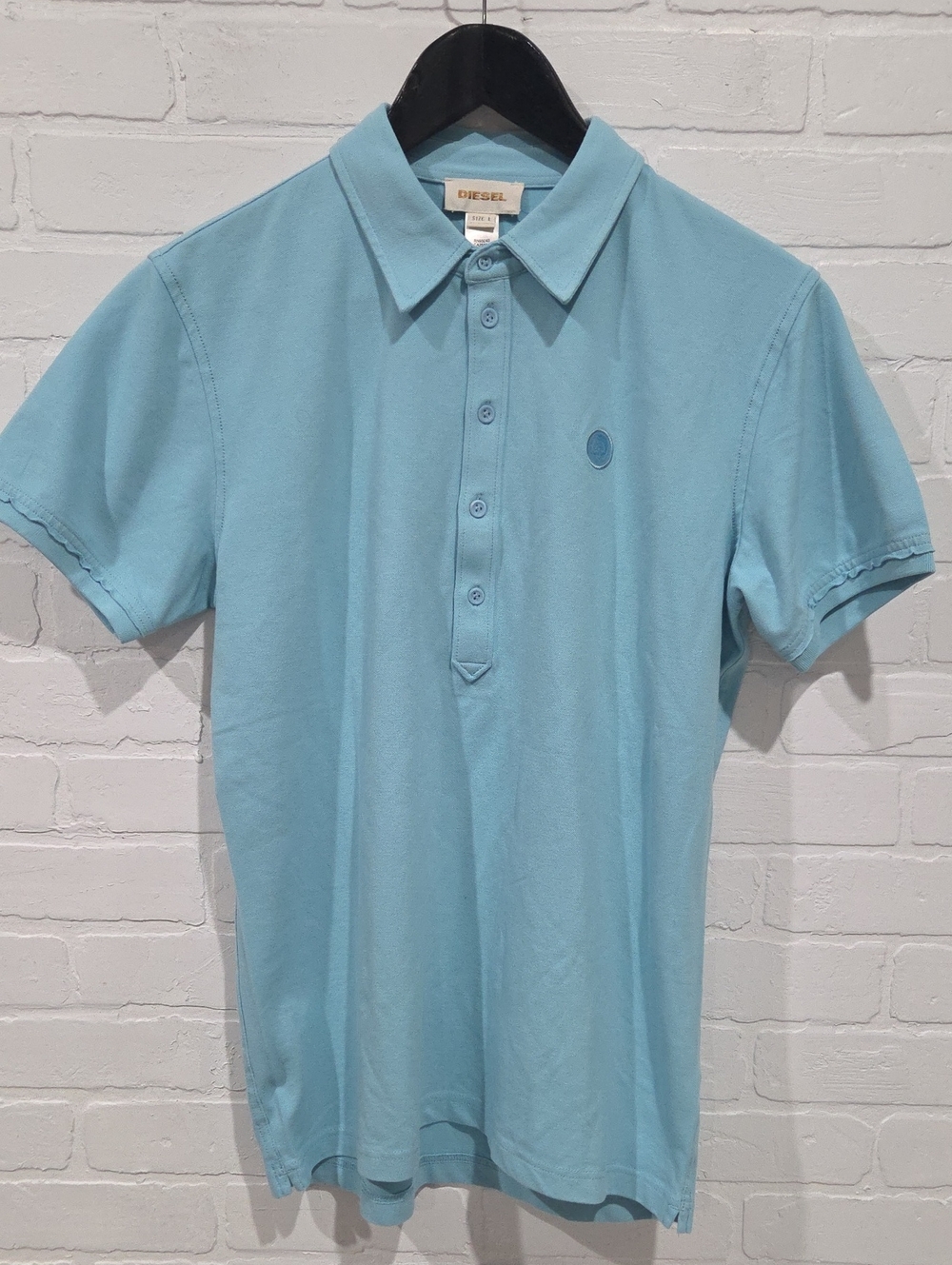 Diesel Ruffle Sleeve Polo